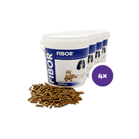 Fibor kissalle ja koiralle 4 x 500 g SÄÄSTÖPAKKAUS