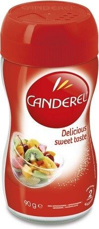 Canderel-makeutusjauhe lasipurkki 90 g
