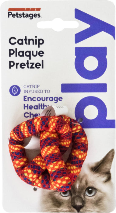 Petstages Plaque Pretzel aktivointilelu kissanmintulla