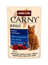 Animonda Carny Adult nauta & helmikana kissalle 85 g MAISTELUPAKKAUS