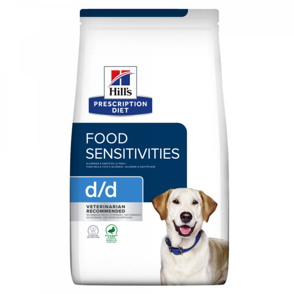 Hill's d/d Food Sensitivities with Duck & Rice koiralle 4 kg