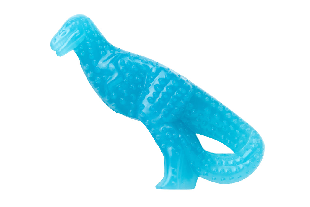 Nylabone Puppy Teething Dental Dino purulelu kana S