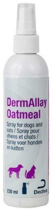 Dermallay Oatmeal suihkehoitoaine koiralle ja kissalle 230 ml