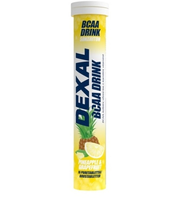 Dexal BCAA drink ananas & greippi 16 poretablettia