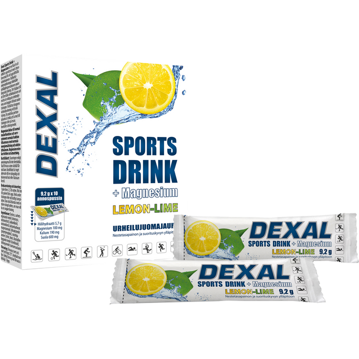 Dexal Sports Drink + Magnesium 9,2 g x 10 annospussia