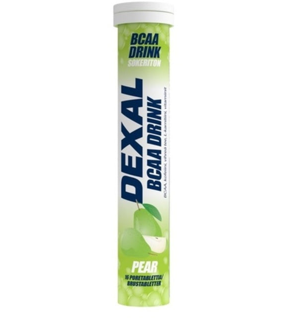 Dexal BCAA drink päärynä 16 poretablettia