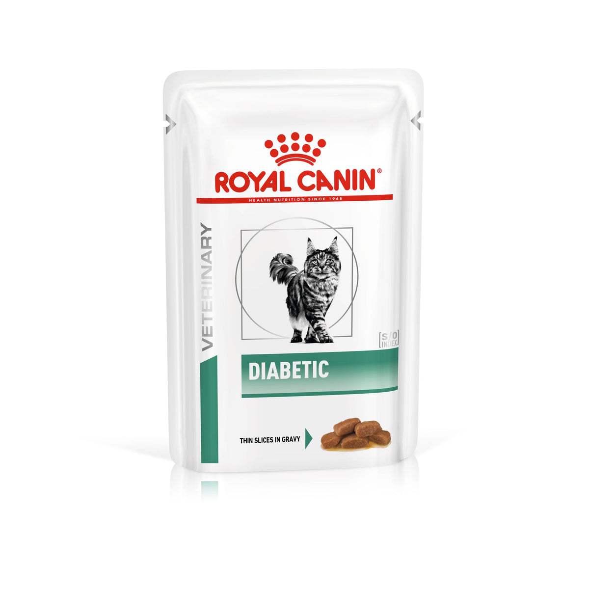 Royal Canin Veterinary Diets Weight Management Diabetic Slices In Gravy annospussi kissan märkäruoka 48 x 85 g SÄÄSTÖPAKKAUS