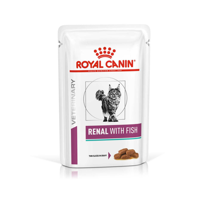 Royal Canin Veterinary Diets Renal Fish kissan märkäruoka 48 x 85 g SÄÄSTÖPAKKAUS