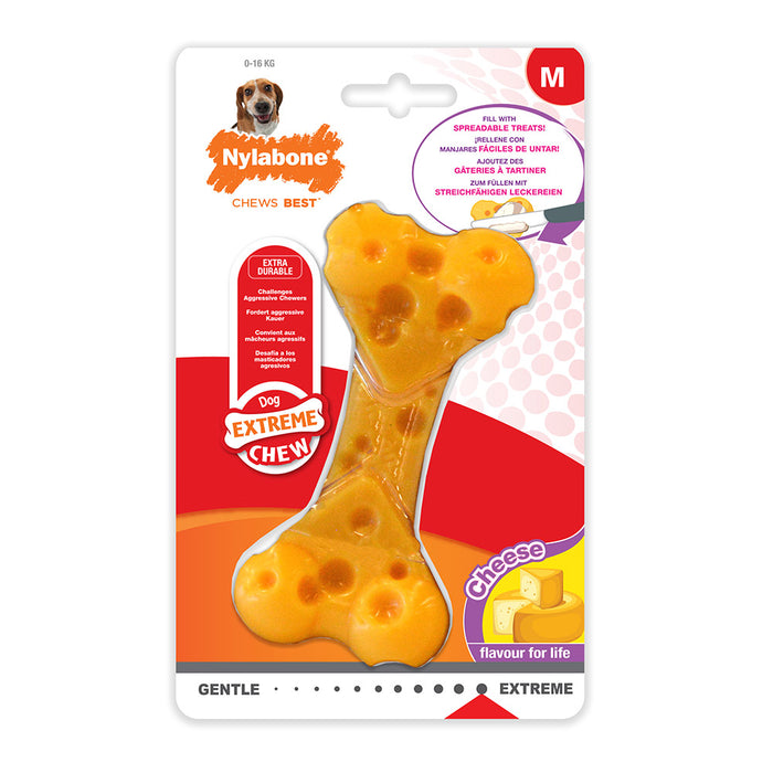 Nylabone Extreme Chew purulelu juusto M