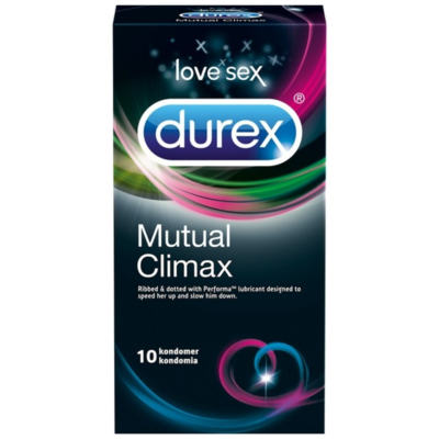 Durex Mutual Climax kondomi 10 kpl