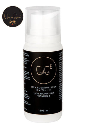 Chia de Gracia CdGE luonnollinen E-vitamiini koiralle ja hevoselle 100 ml