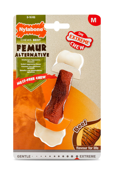 Nylabone Extreme Chew Femur purulelu liha M