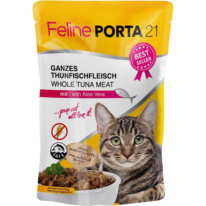 Feline Porta 21 Tonnikala & Aloe Vera 20 x 100 g