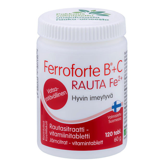Ferroforte B + C 120 tablettia
