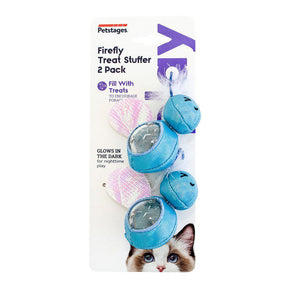 Petstages Firefly treat stuffer 2 kpl kissanlelu