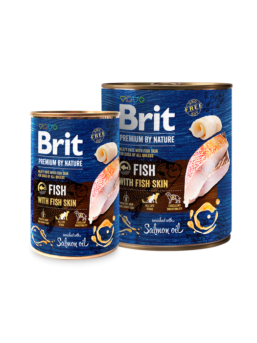 Brit Premium by Nature Kala-kalannahka koirille 400 g