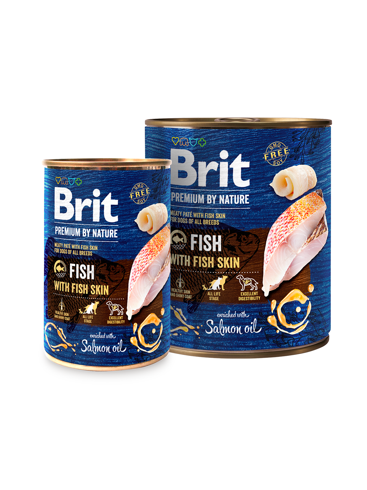 Brit Premium by Nature Kala-kalannahka koirille 800 g
