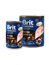 Brit Premium by Nature Kala-kalannahka koirille 6 x 400 g