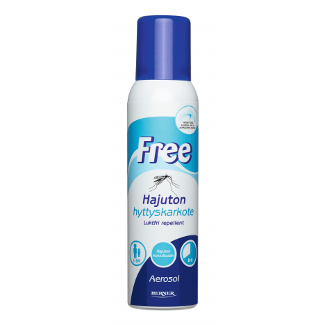 Free Hajuton hyttyskarkote aerosoli 150 ml