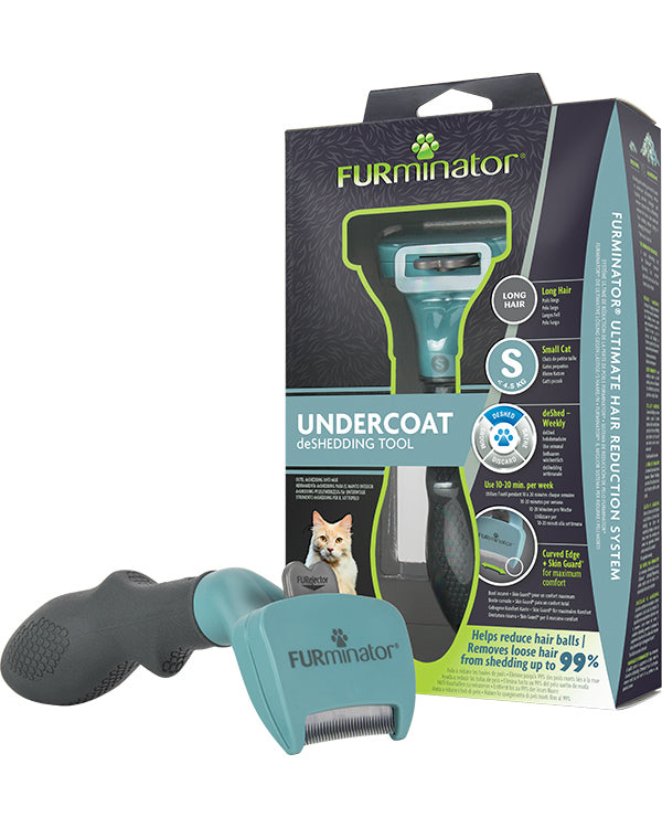 FURminator pitkäkarvaisille kissoille S