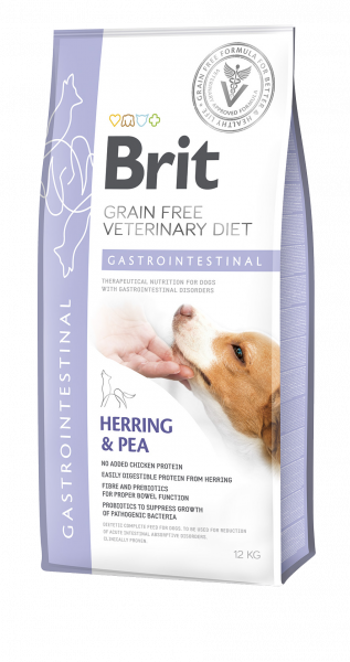 Brit Gastrointestinal Herring & Pea koiralle 12 kg