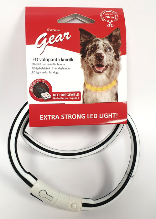 Best Friend Gear LED valopanta 70 cm säädettävä musta
