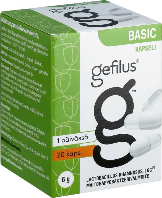 Gefilus Basic 20 kapselia
