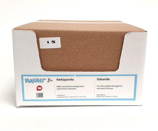 RAUH! Härkäpurrito 15 kpl SÄÄSTÖPAKKAUS