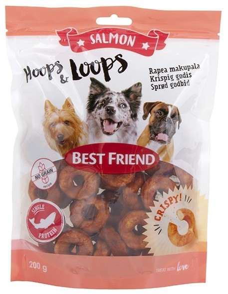Best Friend Hoops & Loops rapea lohimakupala 200 g
