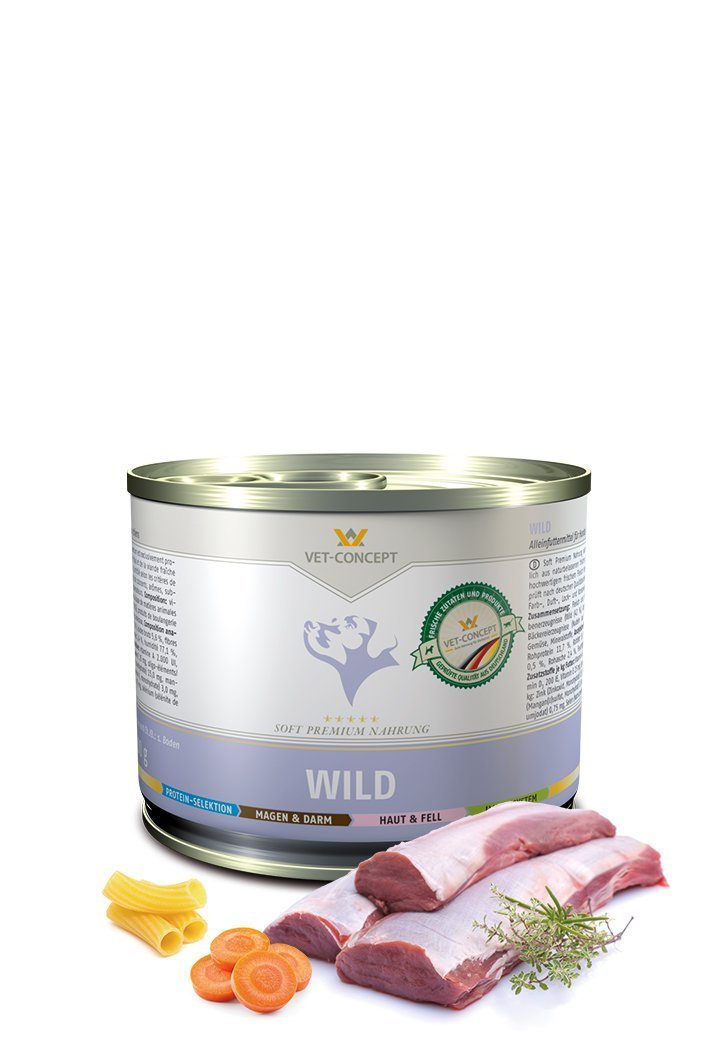 Vet Concept Koiramenu Wild Riista 200 g