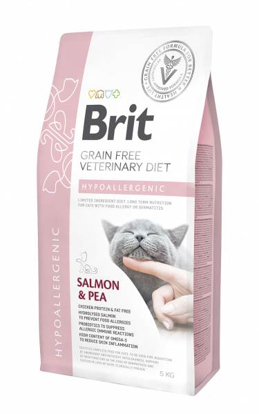 Brit Hypoallergenic Salmon & Pea kissalle 5 kg