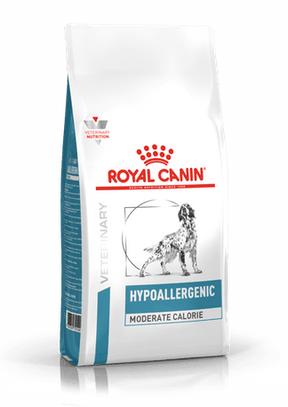 Royal Canin Veterinary Diets Derma Hypoallergenic Moderate Calorie koiran kuivaruoka 7 kg