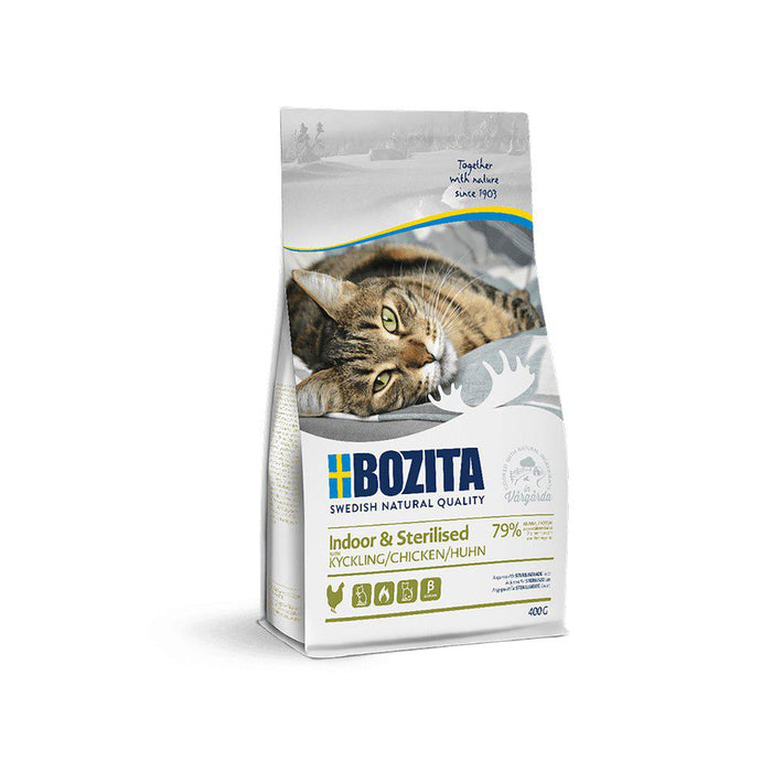 Bozita Indoor & Sterilised Chicken kissalle 400 g