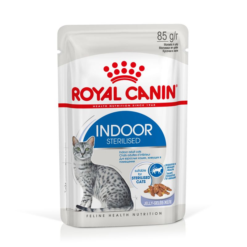 Royal Canin Indoor Sterilised Jelly kissalle 12 x 85 g
