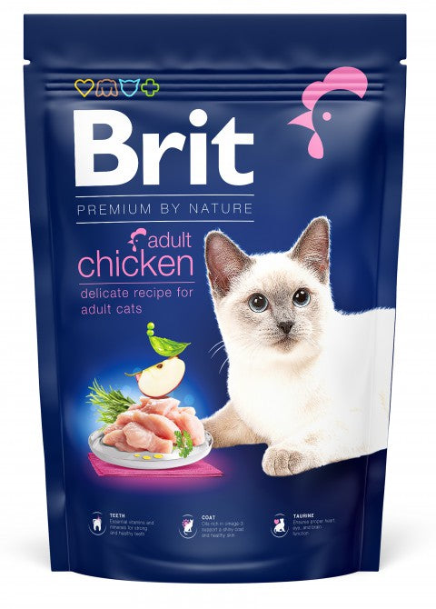 Brit Premium by Nature Kanaa aikuisille kissoille 300 g