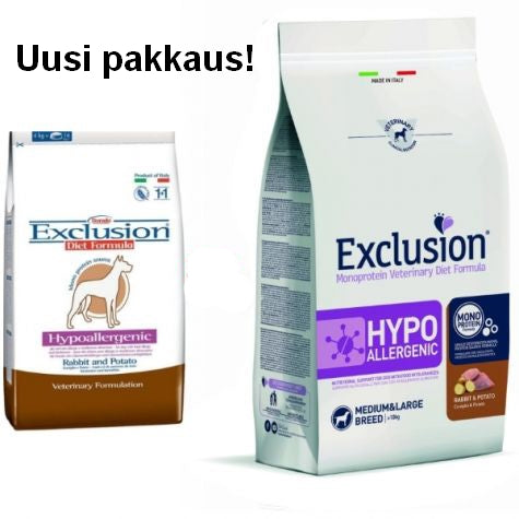 Exclusion Hypoallergenic Kani-Peruna 12 kg