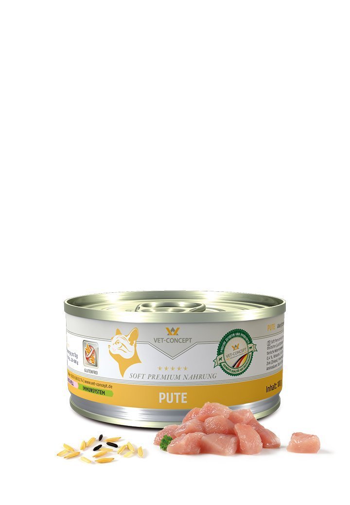 Vet Concept Kissamenu Pute Kalkkuna 6 x 200 g