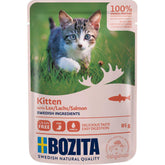 Bozita Kitten lohta kastikkeessa kissalle 85 g