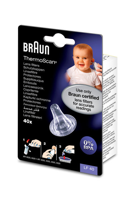Braun ThermoScan suppilosuojat 40 kpl