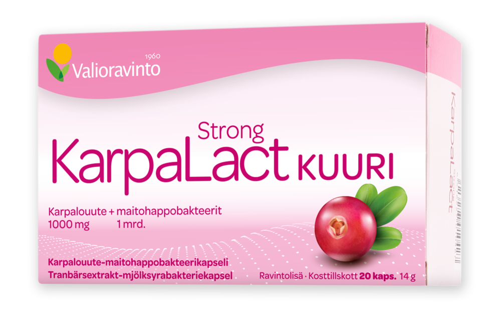 KarpaLact Strong KUURI 20 kapselia