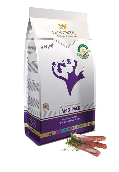 Vet Concept Lamb Pack koiralle 3 kg
