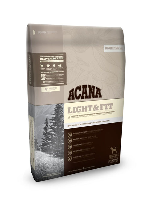 Acana Light & Fit koiralle 11,4 kg