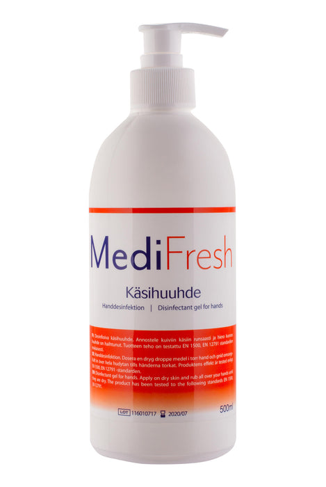 MediFresh käsihuuhde pumppupullo 500 ml