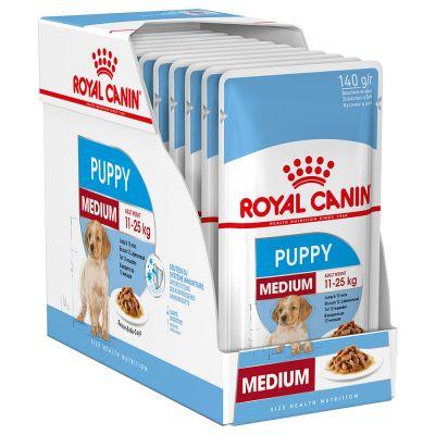 Royal Canin Medium Puppy koiralle 140 g MAISTELUPAKKAUS