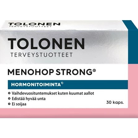 Tri Tolonen Menohop Strong 30 kapselia TARJOUS