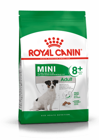 Royal Canin Mini Adult 8+ koiralle 8 kg