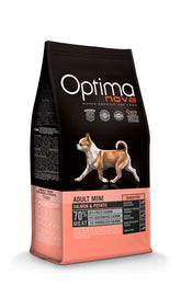 Optimanova Adult Mini Sensitive salmon & potato koiralle 2 kg PÄIVÄYSTARJOUS