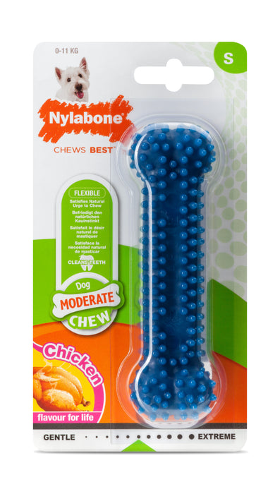 Nylabone Moderate Dental Chew purulelu kana S