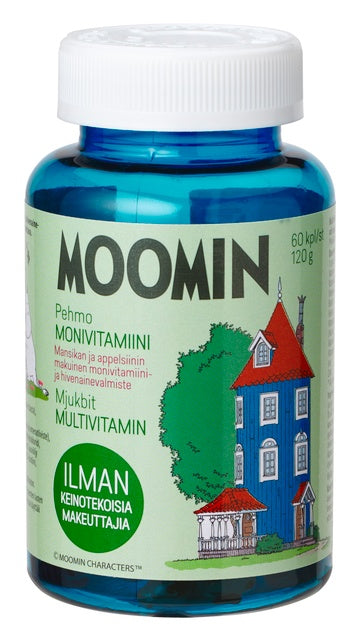 MOOMIN pehmo Monivitamiini 60 tablettia
