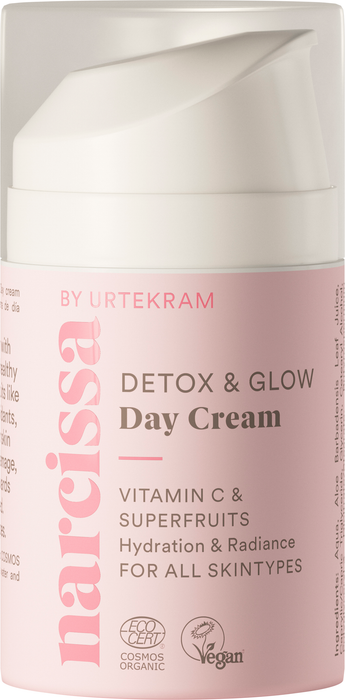 Narcissa by Urtekram Detox & Glow day cream 50 ml